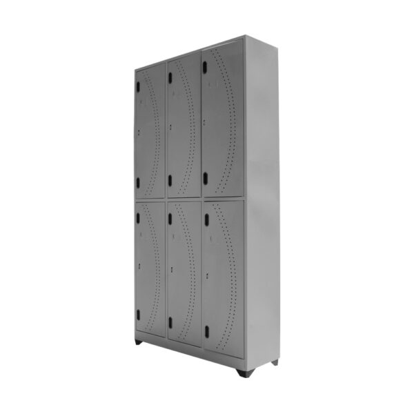 Locker Metálico 6 Puestos Horizontal - Image 6