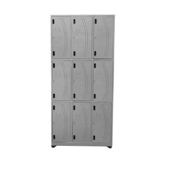 Locker Metálico 9 Puestos 200 cm