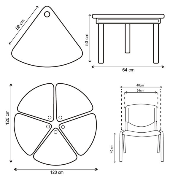 Juego De Mesa Trébol X5 Párvulos y Preescolar - Image 3
