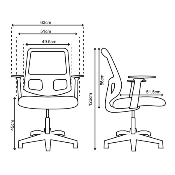 Silla de Escritorio Daytona - Image 7
