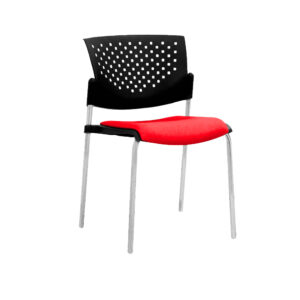 Silla Butterfly Tapizada Cromo