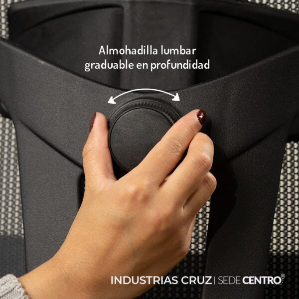Almohadilla graduable en profundidad