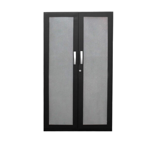 armario metalico veneziano con puertas en vidrio
