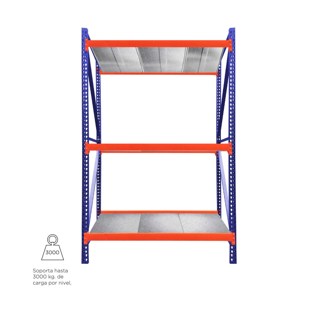 Estantería extrapesada naranja