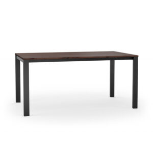 mesa sencilla rectangular en madera para reuniones 6 puestos