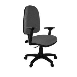 Silla de Escritorio Lisa Alta Brazo Graduable