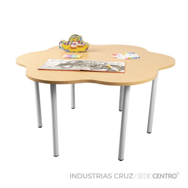 Mesa Infantil con Sillas tipo Flor - Image 3