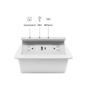 Grommet Plus / Cargador Inalámbrico Blanco