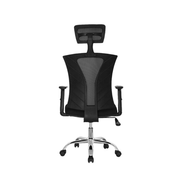 Silla de Escritorio Praga Con Cabecero Cromo - Image 4