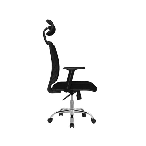 Silla de Escritorio Praga Con Cabecero Cromo - Image 3