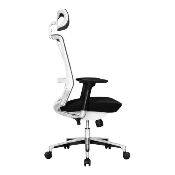 Silla de Escritorio Dallas Marco Blanco - Image 3