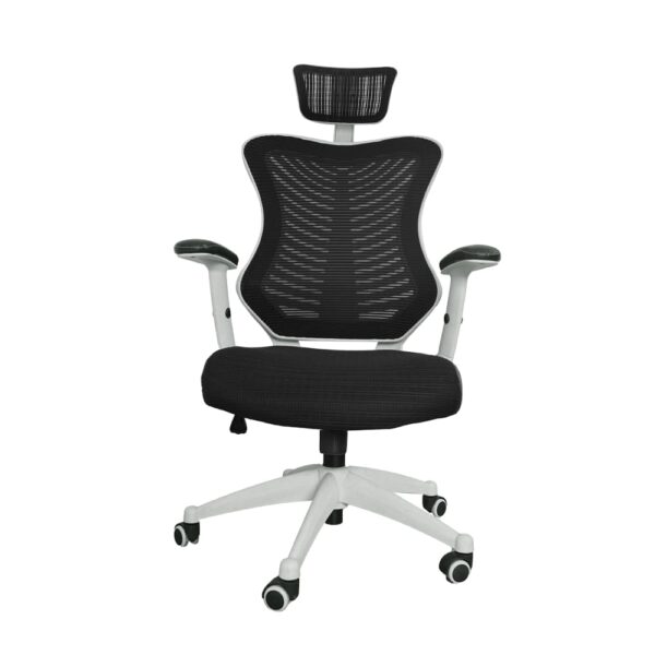 Silla de Escritorio Rumania Marco Blanco - Image 5