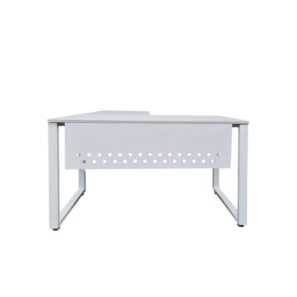 Escritorio Gerencial en L Tipo C con Faldón Blanco - Image 2