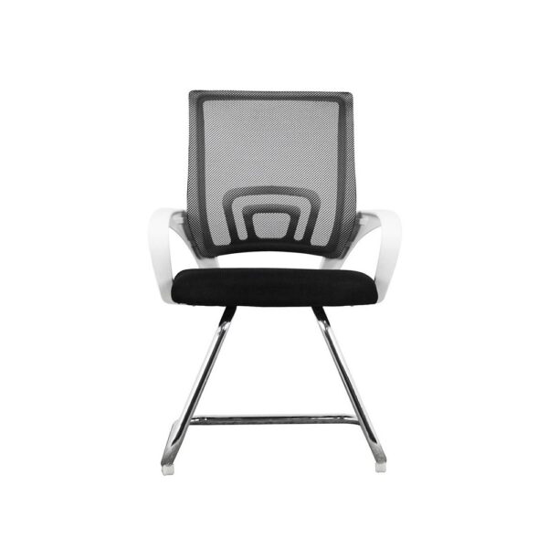Silla fija Atlanta blanca para oficina o espacio de trabajo