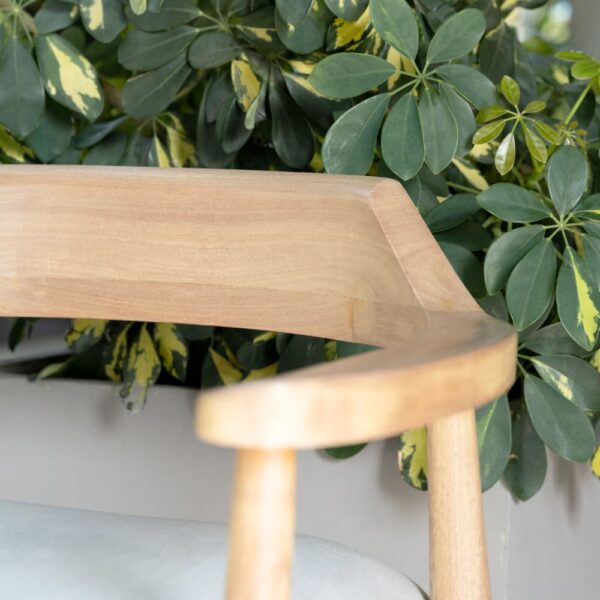 silla en madera para restaurante cala