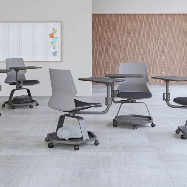 Silla Universitaria con Ruedas Campus - Image 2