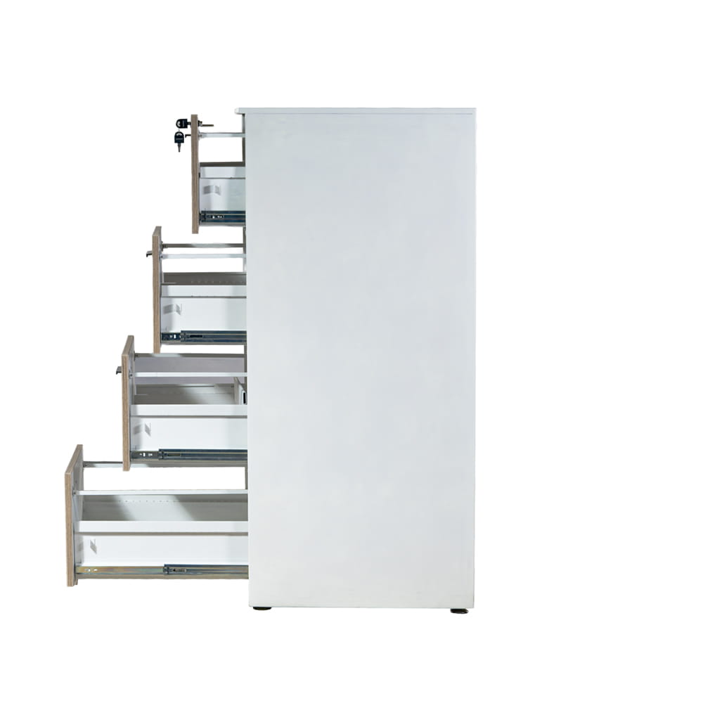 Archivador en Madera 4 gavetas - Imagen 5