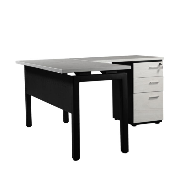 Escritorio en L Maka Negro - Image 2