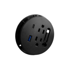 Grommet Redondo Cable Tipo C