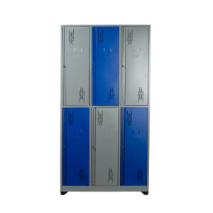 Locker Metálico Neo 6 Puestos Horizontal