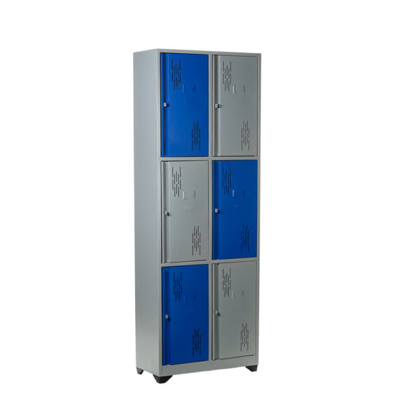Locker Metálico Neo 6 Puestos Vertical - Image 2