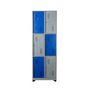 Locker Metálico Neo 6 Puestos Vertical