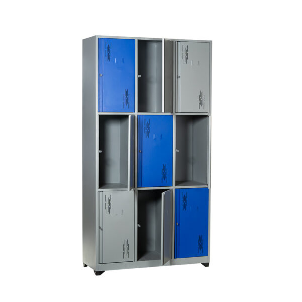 Locker Metálico 9 Puestos para Cascos - Image 2