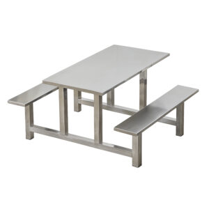 comedor metalico en acero titan