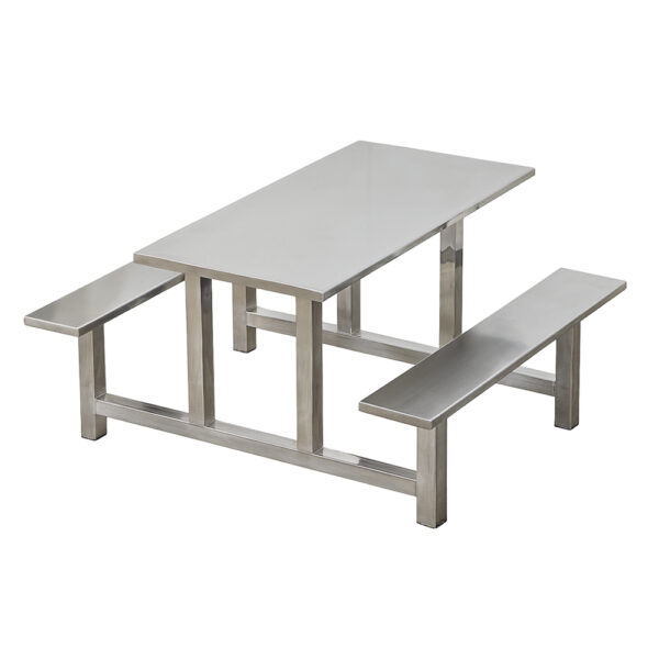 comedor metalico en acero titan
