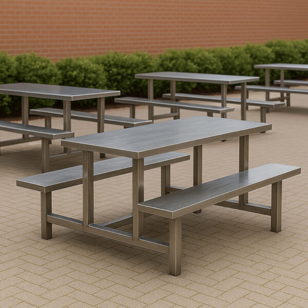comedor metalico en acero