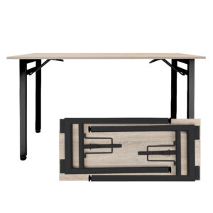 mesa plegable tapa en madera