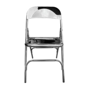 silla metalica cromada