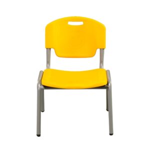 silla para niños amarilla