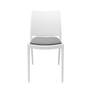 Silla Plástica Marly Tapizada